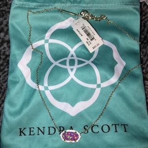 Fuchsia Kyocera Opal Kendra Scott Necklace
